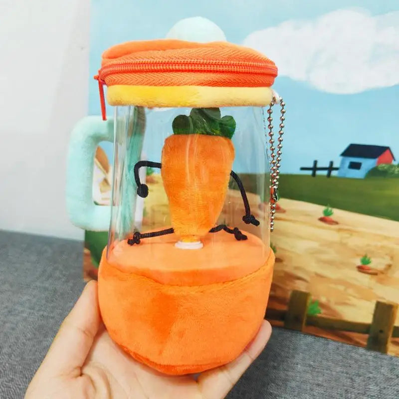 Plush carrot blender