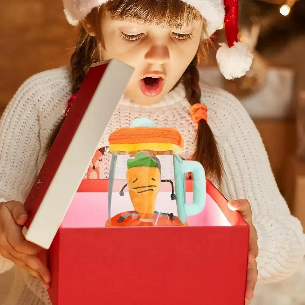 Plush carrot blender