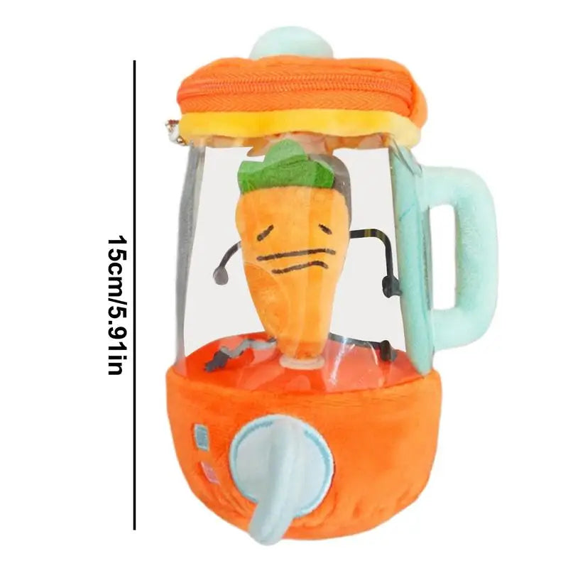 Plush carrot blender